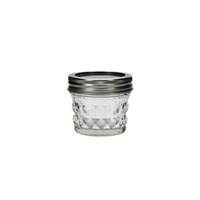 110ml 6cm Storage Glass Jar with Lattice Pattern, Candle Making