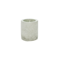 6.5cm Citronella Candle Cement Style Pot 6.5x7cm Mosquito Repellent Modern Look