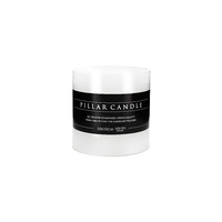 Premium 10x10cm White Flat Top Pillar Church Candle Lead Free 60 Hours Burn