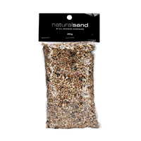 New 1pce Natural Coloured Sand 3-4mm in Bag 450g