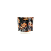 Pineapple Flower Pot Ceramic Traditional Design 10x10cm 1pce