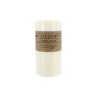 1pce Premium Church Candle Plant Based Hand Poured 7x14cm Parraffin Free Clean Burn
