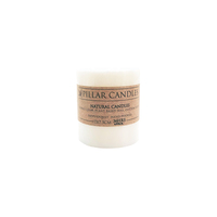 1pce Premium Church Candle Plant Based Hand Poured 7x7.5cm Parraffin Free Clean Burn
