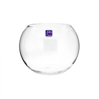 1pce Glass Round Fish Bowl 20cm Table Displayware for Pets / Plants