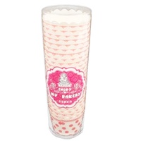 1 Pack of 25pce x Baking Paper Cups.PINK Polka Dot.Great for All Kinds of Baking