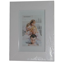 4X6" Flat Mdf Frame- White