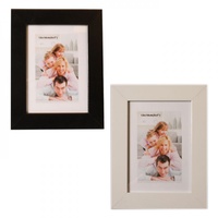 1pce 5x7" MDF Picture / Photo Frame, Thick Bordered