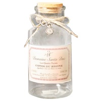10X20.5Cm Vintage Cork Top Jar W/Key
