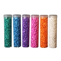 1pce 700g Tube of 1-2cm Coloured Rocks / Gravel for Home Dรฉcor