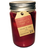 1pce 12cm Scented Candle In Mason Style Jar With Screw Top Lid Summer Colours