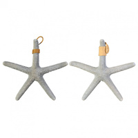 1pce 38cm Realistic Starfish Feature Decor with Rope