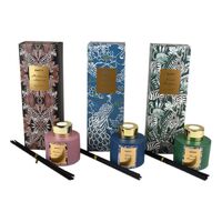1pce 25cm Jungle Scented 150ml Diffuser Essential Oil 3 Asstd Reed Sticks Aroma