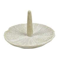 1pce Kiama Sandstone Ring Holder 13x8cm Natural Colour Modern Bathroom Decor