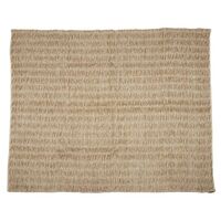 1pce Dune Cotton Jute Rug 180x240cm Natural White Boho Floor Mat