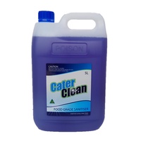 BULK LOT Food Grade Sanitiser 5 Litres Keep Dishes Sterile While Dry