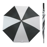 1pce Black 107cm Golf Umbrella Large Automatic Open Waterproof