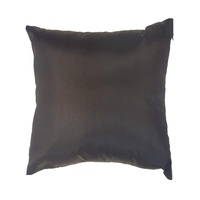 New 1pce 40cm Square Black Cushion Cover (No Insert) Home Couch Decor