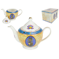 1pce 1.6L White Hapi Ancient Egyptian Magical Art Teapot Gift China Ceramic