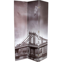 New 1pce 3 Panel NYC Room Divider Print Canvas 120Wx180H New York Privacy Décor