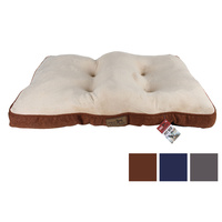 New 1pce Pet Bed Quilted Plush Linen 3 Asst Chosen Randomly Soft Pillow Dog Cat