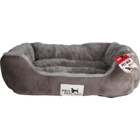 New 1pce Pet Bed Microfibre Plush 3 Asst Chosen Randomly Dog Cat Soft 56X45X16CM