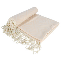 New 1pce Geo Acrylic Throw Rug Fringe Blanket 130X170CM Home Décor Winter Style