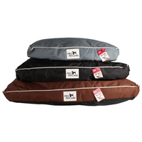 New 3pce Pet Pillow Bed Nylon Small 60X40X10cm Dog Cat Rect Chosen Random