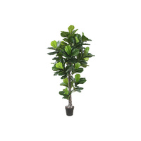 New 1pce 190cm Fiddle Leaf Tree Artificial Plant in Pot Style Home Fake Large Realistic