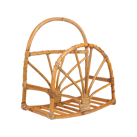 Maine & Crawford 33cm Axel Rattan Magazine Rack/Display Stand Boho