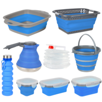 Expanda Travel Set Kitchenware Compact Storage and Durable for Camping