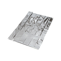 Emergency Thermal Blanket 220x140cm Keeps Heat, Waterproof, Silver