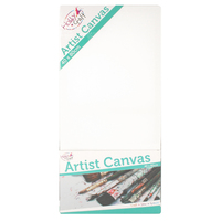 Hobby Craft Stretched Canvas 40x80cm Single Thick, Cotton 280gsm Artist Quality