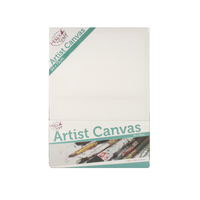 Hobby Craft Stretched Canvas 54x73cm Single Thick, Cotton 280gsm Artist Quality