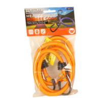 Bungee Cord Heavy Duty With Hooks 120cm Length Weather Resistant Orange