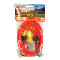 Bungee Cord Heavy Duty With Hooks 120cm Length Weather Resistant Red