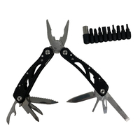 Multi Tool 25 In 1 Pliers Stainless Steel 1 Piece Black Includes Nylon Pouch