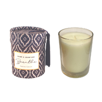 Maine & Crawford 220g Scented Glass Candle "Breathe" from The Indigo Collection