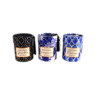 Maine & Crawford 3x 220g Scented Glass Candles Set from The Indigo Collection