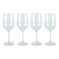 Tritan Wine Glass Set 355ml 4 Piece BPA Free Plastic Travel Cup