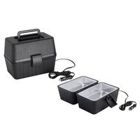 Camp Oven 12V With Handle 24x20x14cm Max 149 Degrees Portable