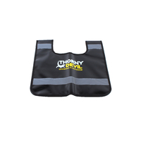 Deluxe Winch Dampener 90x50cm With Storage Pocket Reflective Strips Heavy Duty