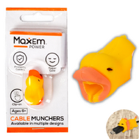 Cable Muncher Cable Protector Yellow Duck 1 Piece Cute Design Easy Install