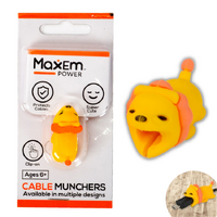 Cable Muncher Cable Protector Yellow Lion 1 Piece Cute Design Easy Install