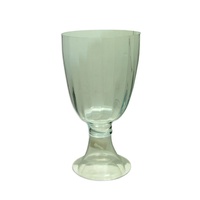 1pce 30cm Glass Vintage Style Hurricane Vase / Candle Holder MQ-242