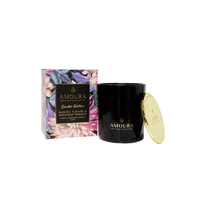 1pce 310g Amoura Luxury Fragrant Candle Passion Flower & Midnight