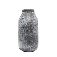 1pce 41cm Ophelia Textured Ceramic Vase Off White Colour Flowers & Plants