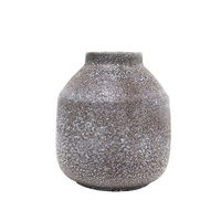 1pce 23cm Ophelia Textured Ceramic Vase Off White Colour Flowers & Plants