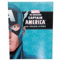 Marvel Superheroes "An Origin Story" Hardcover Book A4, Kids Reading & Fun Comics-Captain America-Thor