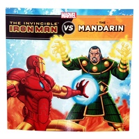 Marvel Superhero Iron Man Defeat Villains Story Book, Kids Reading & Fun Comics-Vs. The Mandarin
