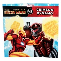 Marvel Superhero Iron Man Defeat Villains Story Book, Kids Reading & Fun Comics-Vs. Crimson Dynamo